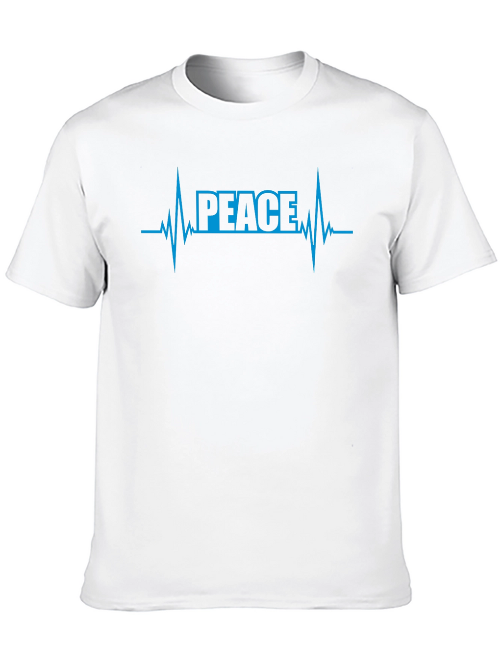 Peace Heartbeat Graphic T-Shirt