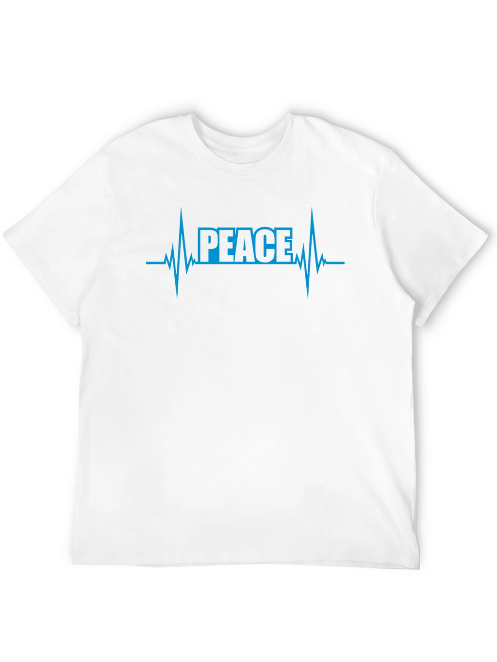 Peace Heartbeat Graphic T-Shirt