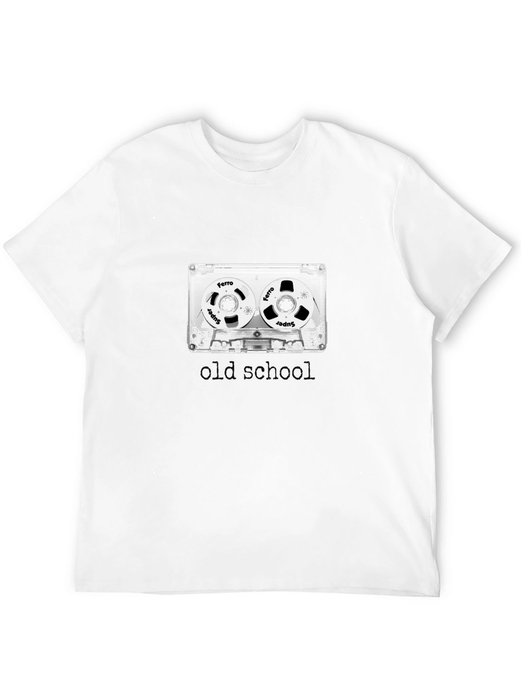 Retro Cassette Tape Graphic T-Shirt - Old School Cool