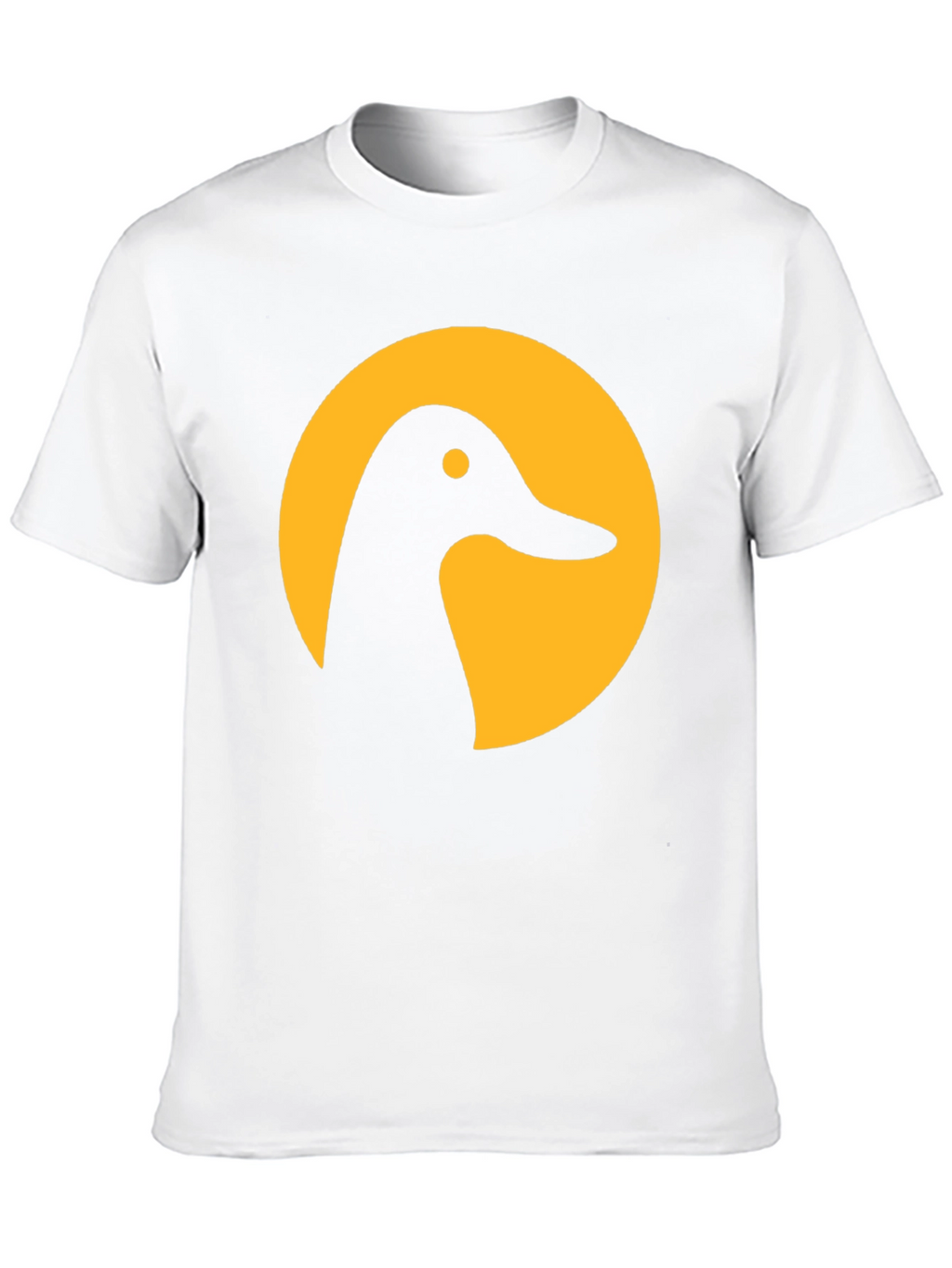 Duck Silhouette Graphic Tee - Stylish Black T-Shirt