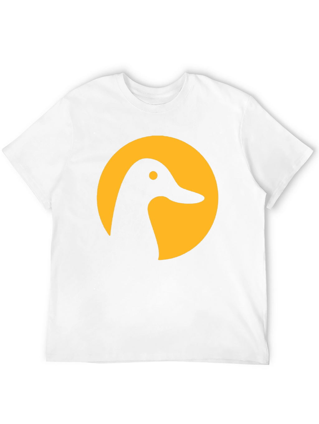 Duck Silhouette Graphic Tee - Stylish Black T-Shirt