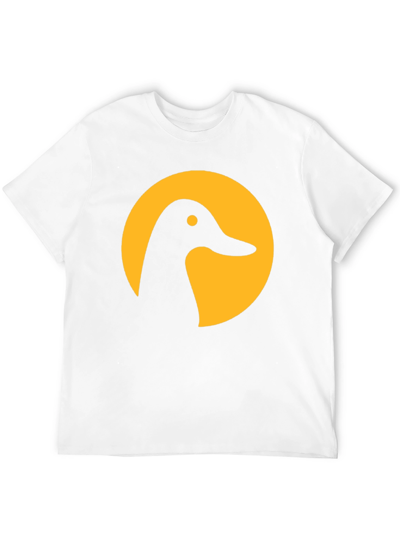Duck Silhouette Graphic Tee - Stylish Black T-Shirt