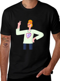 Peace Graphic T-Shirt - Hippie Style