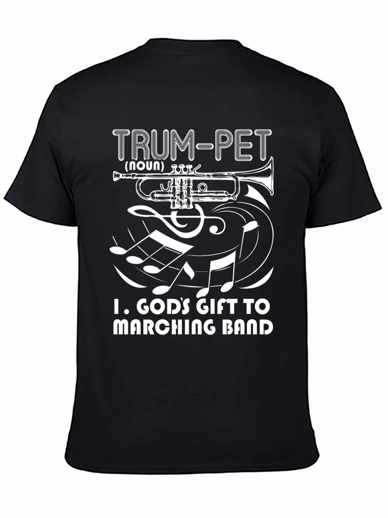 Trumpet Gods Gift to Marching Band T-Shirt