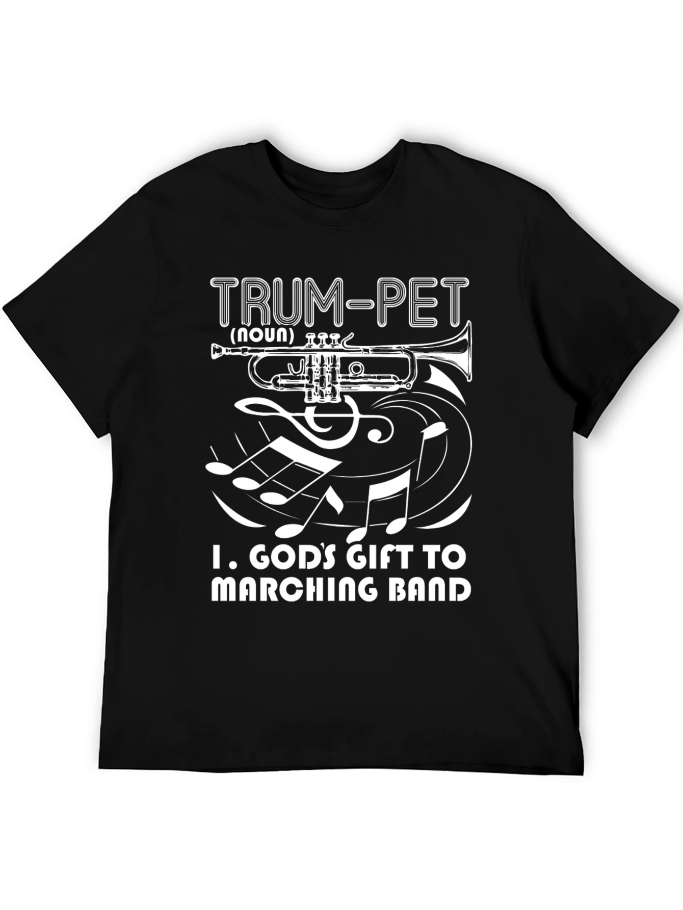 Trumpet Gods Gift to Marching Band T-Shirt