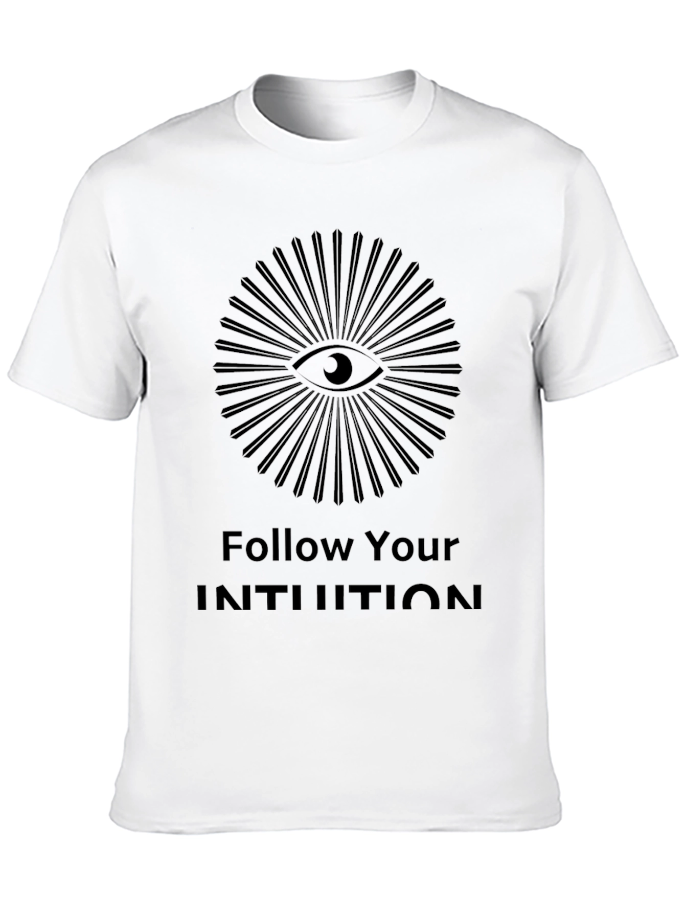 Follow Your Intuition Graphic Tee - Eye Design