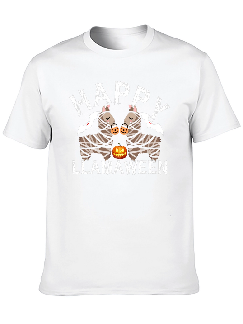 Happy Llamaween Halloween T-Shirt