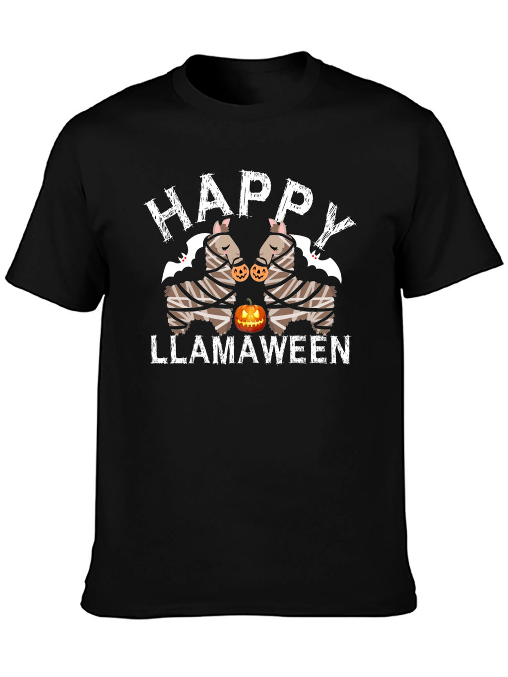 Happy Llamaween Halloween T-Shirt