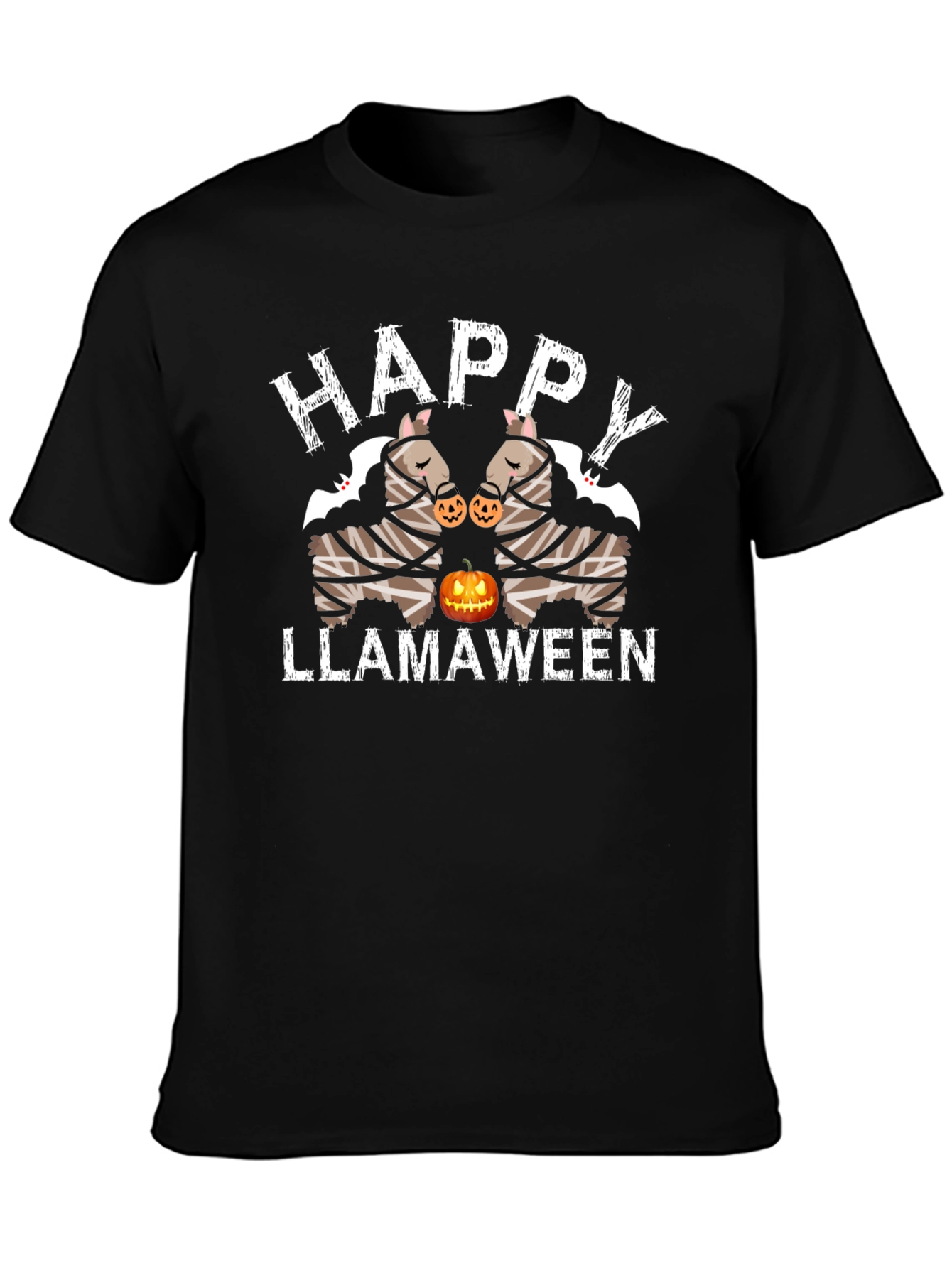 Happy Llamaween Halloween T-Shirt