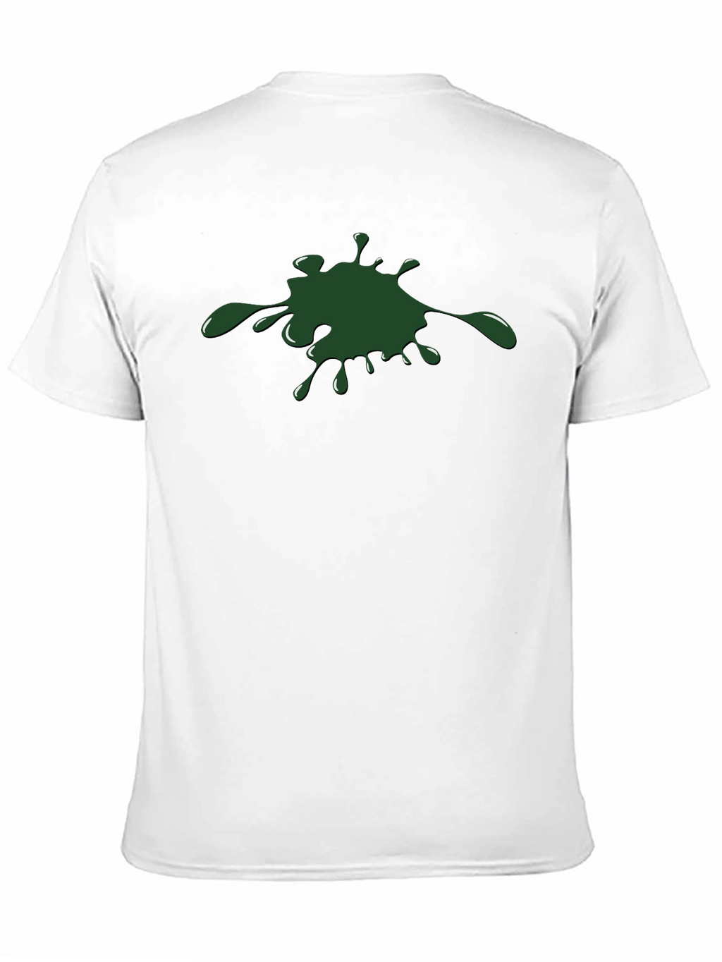 Green Splatter Graphic T-Shirt