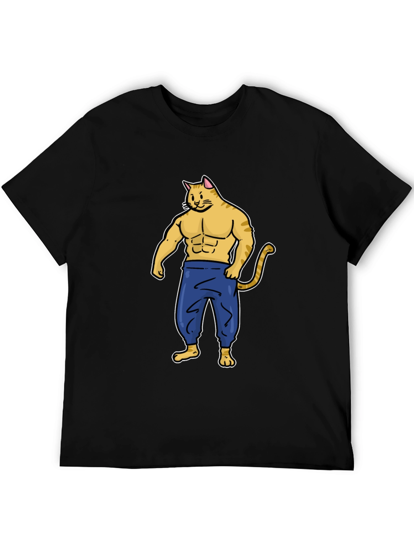 Buff Cat Graphic Tee
