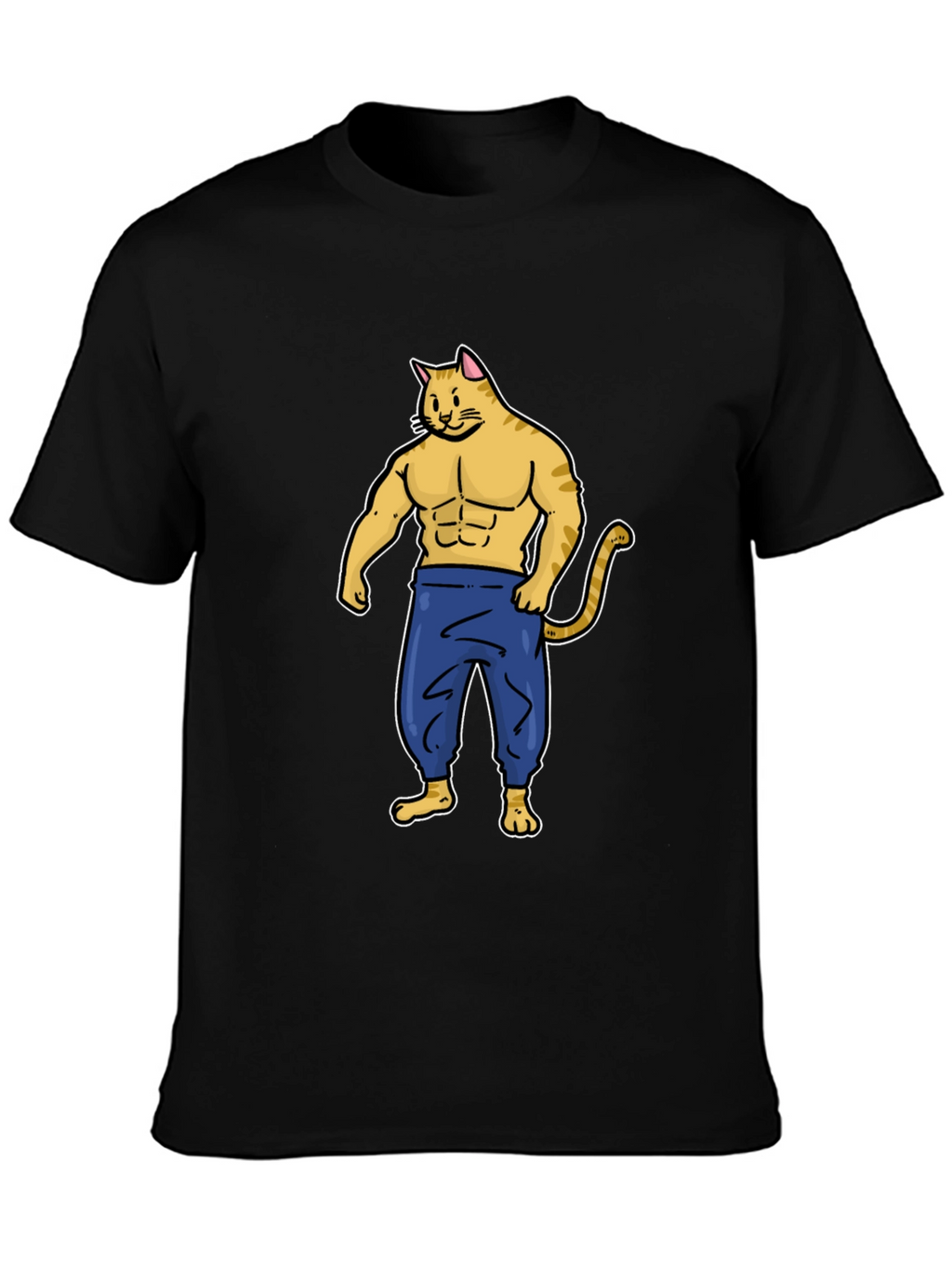 Buff Cat Graphic Tee