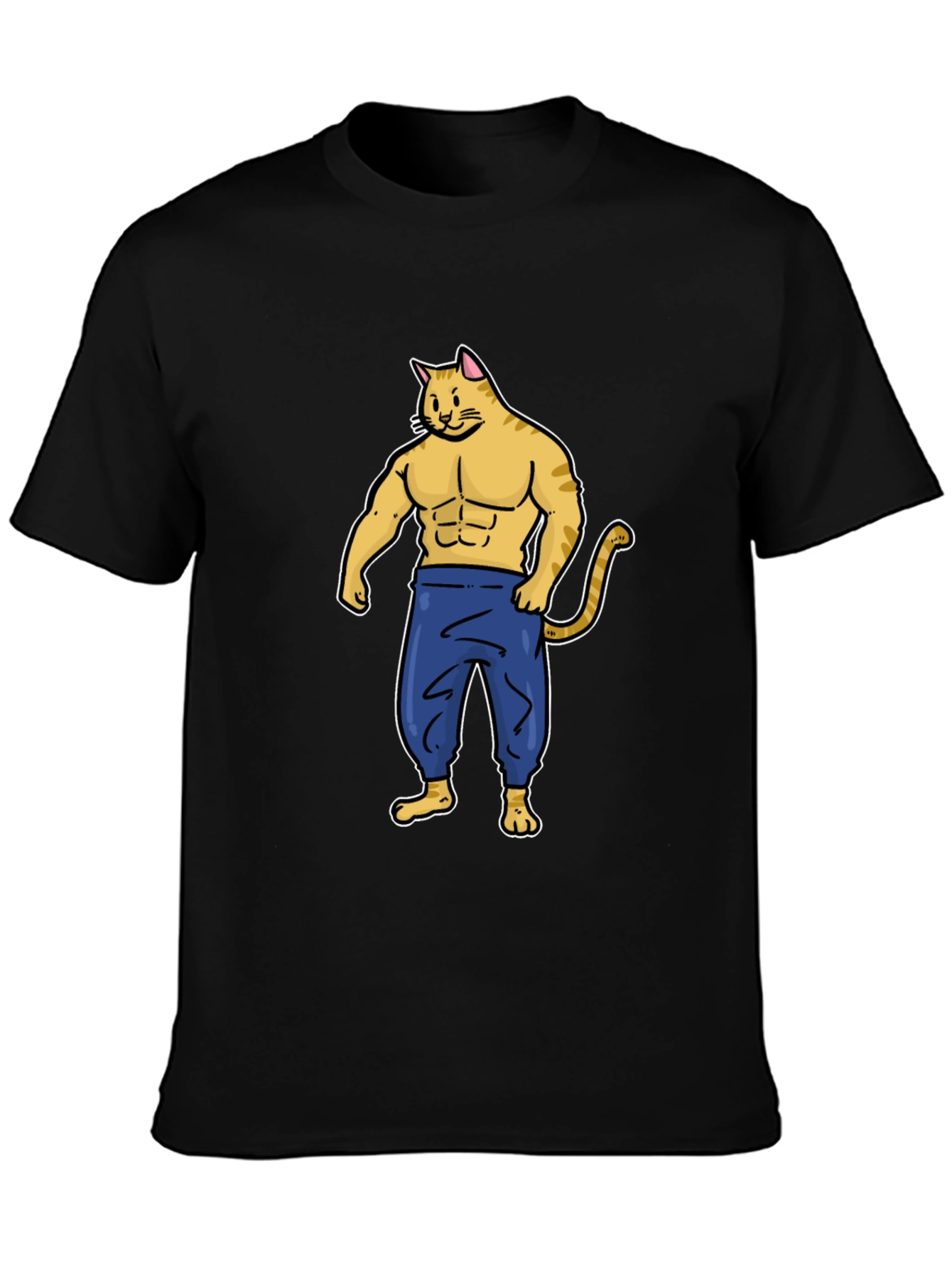 Buff Cat Graphic Tee