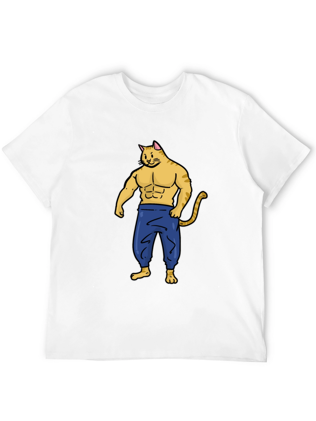 Buff Cat Graphic Tee