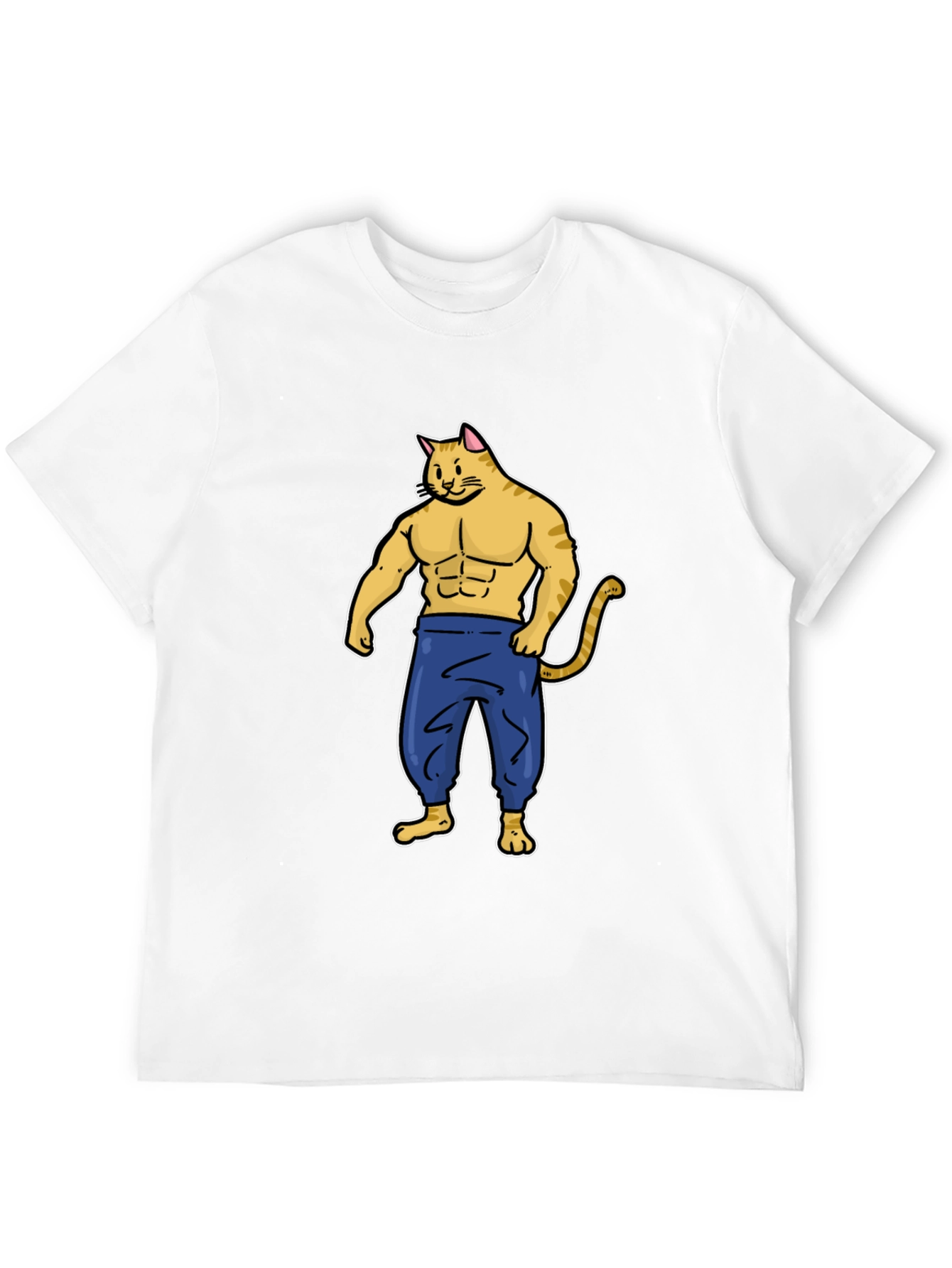 Buff Cat Graphic Tee