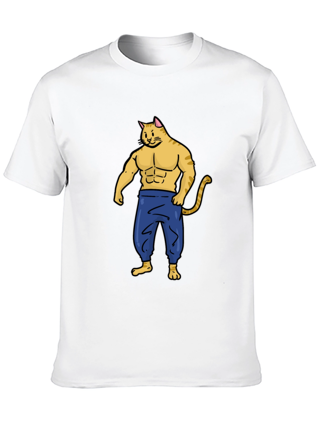 Buff Cat Graphic Tee