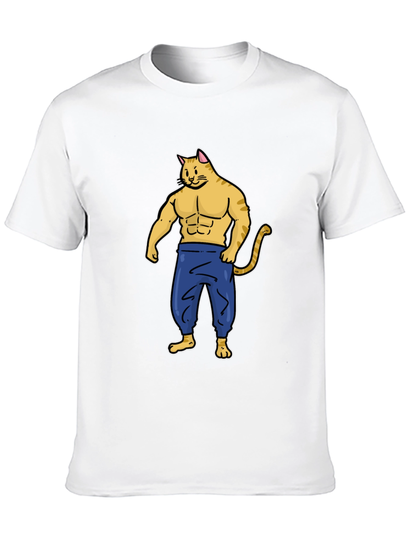 Buff Cat Graphic Tee
