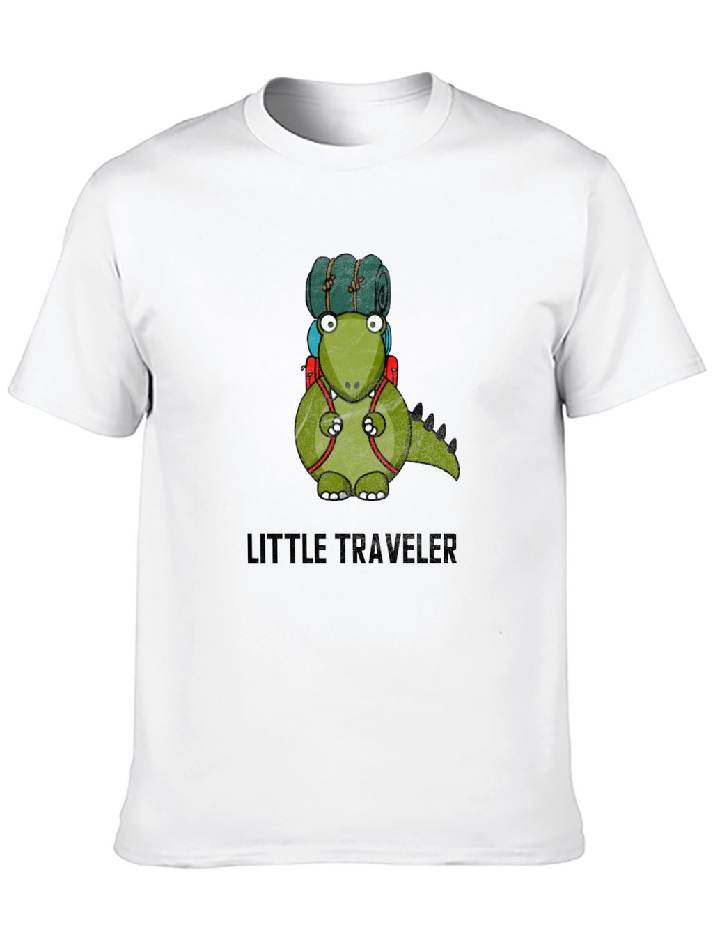 Little Traveler Dinosaur Graphic T-Shirt