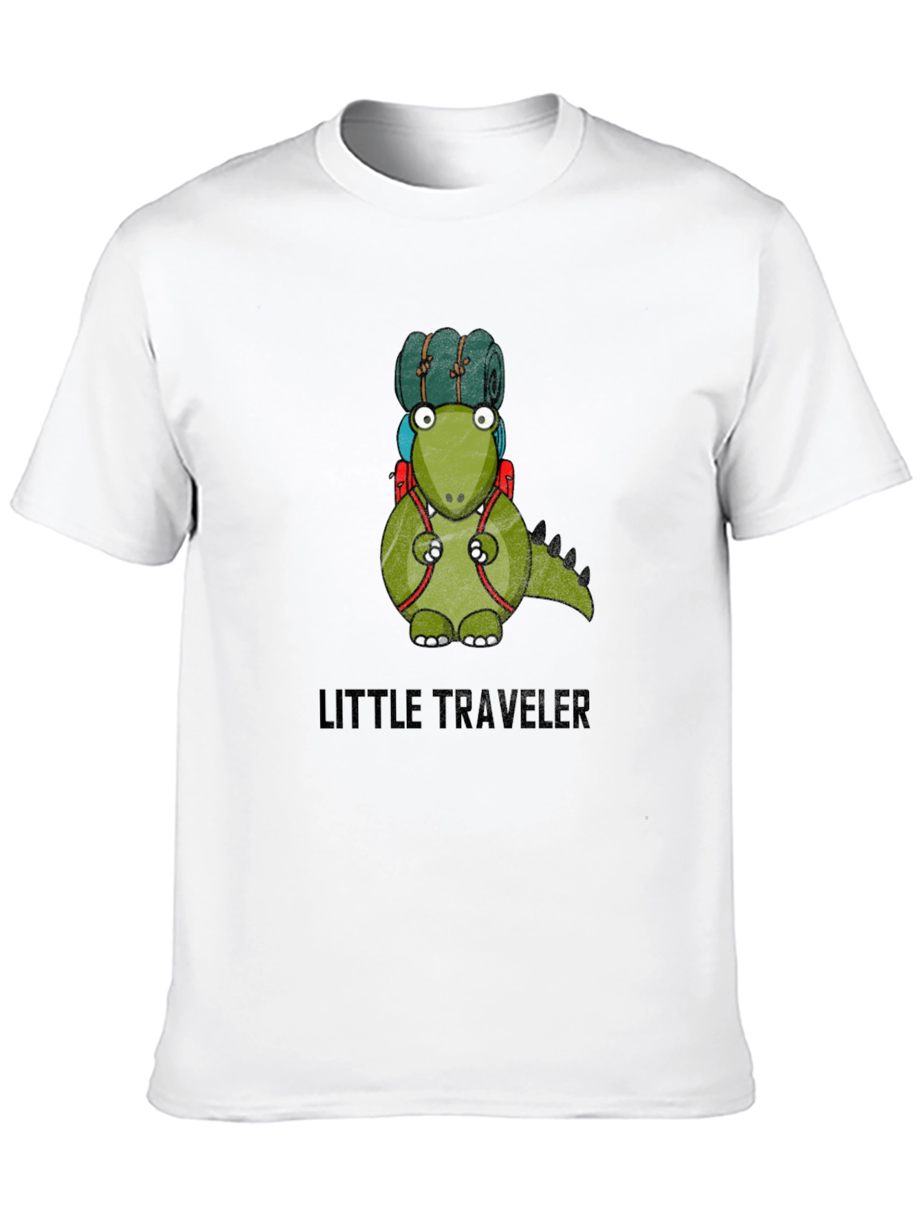 Little Traveler Dinosaur Graphic T-Shirt