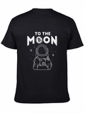 Bitcoin to the Moon T-Shirt Astronaut Crypto Tee