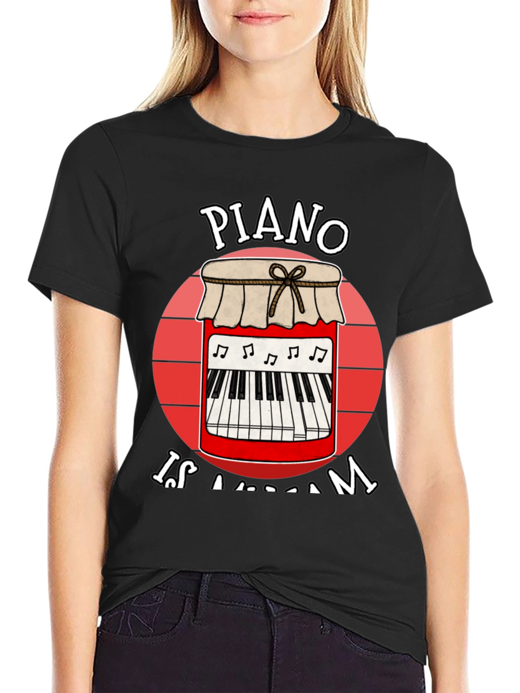 Piano is a Jam T-Shirt - Music Lover Tee