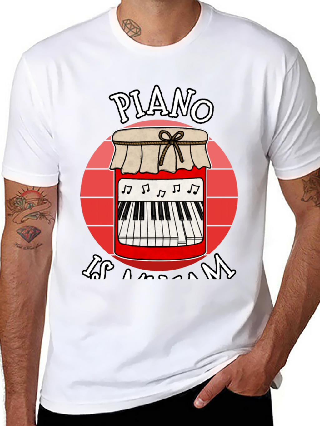 Piano is a Jam T-Shirt - Music Lover Tee