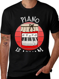 Piano is a Jam T-Shirt - Music Lover Tee