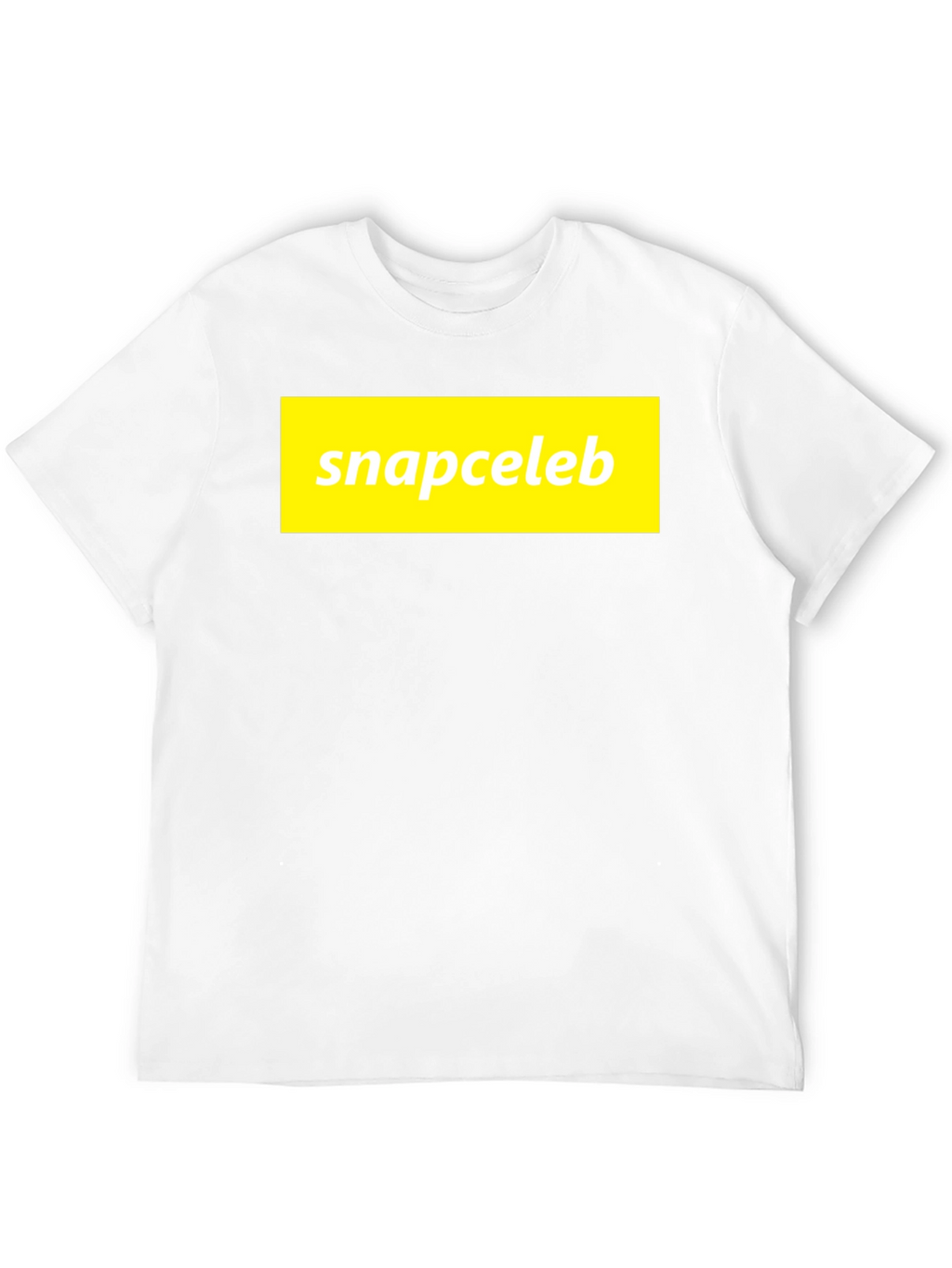 Snapceleb Black T-Shirt - Casual Graphic Tee