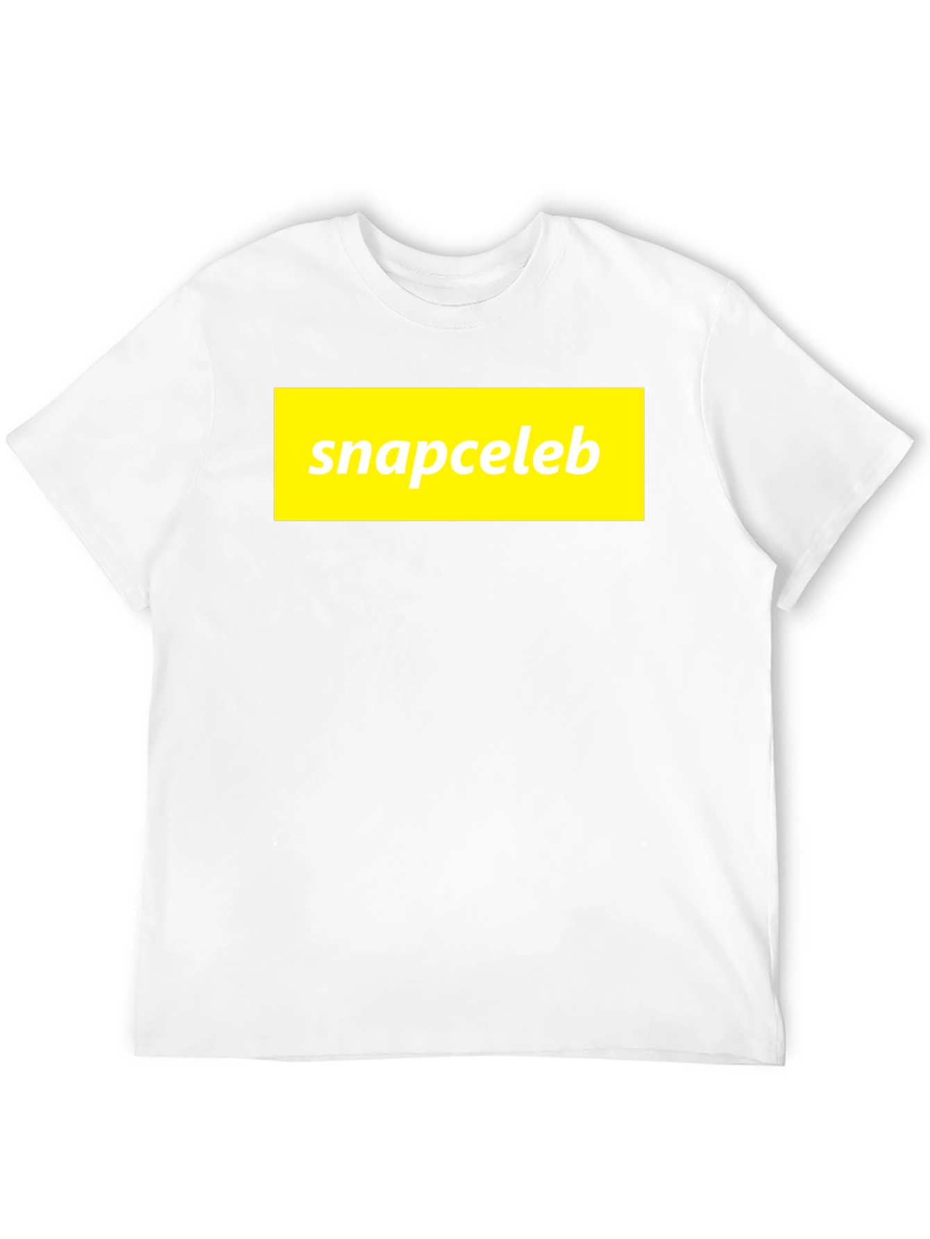 Snapceleb Black T-Shirt - Casual Graphic Tee