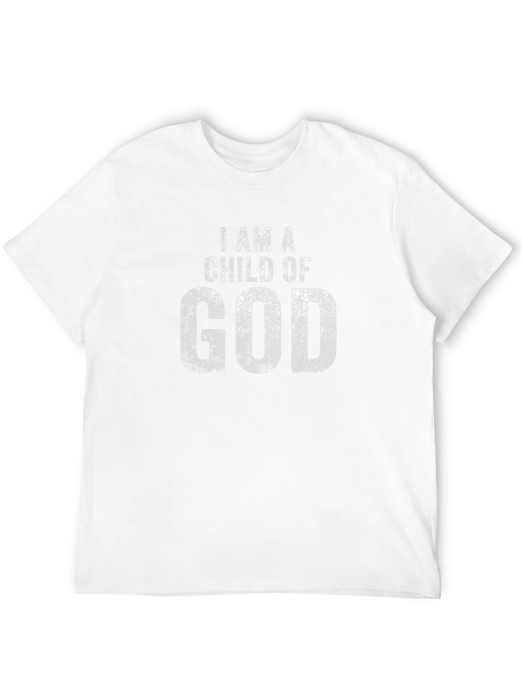 I AM A CHILD OF GOD Black T-Shirt