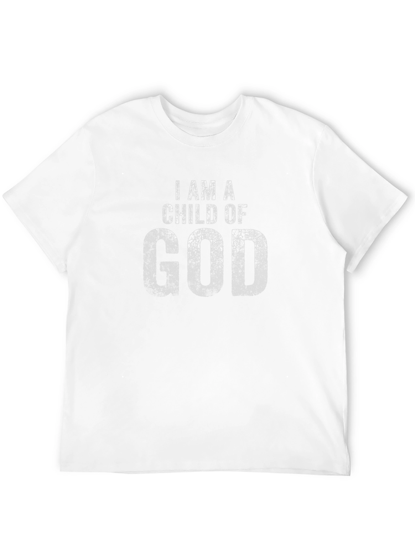I AM A CHILD OF GOD Black T-Shirt