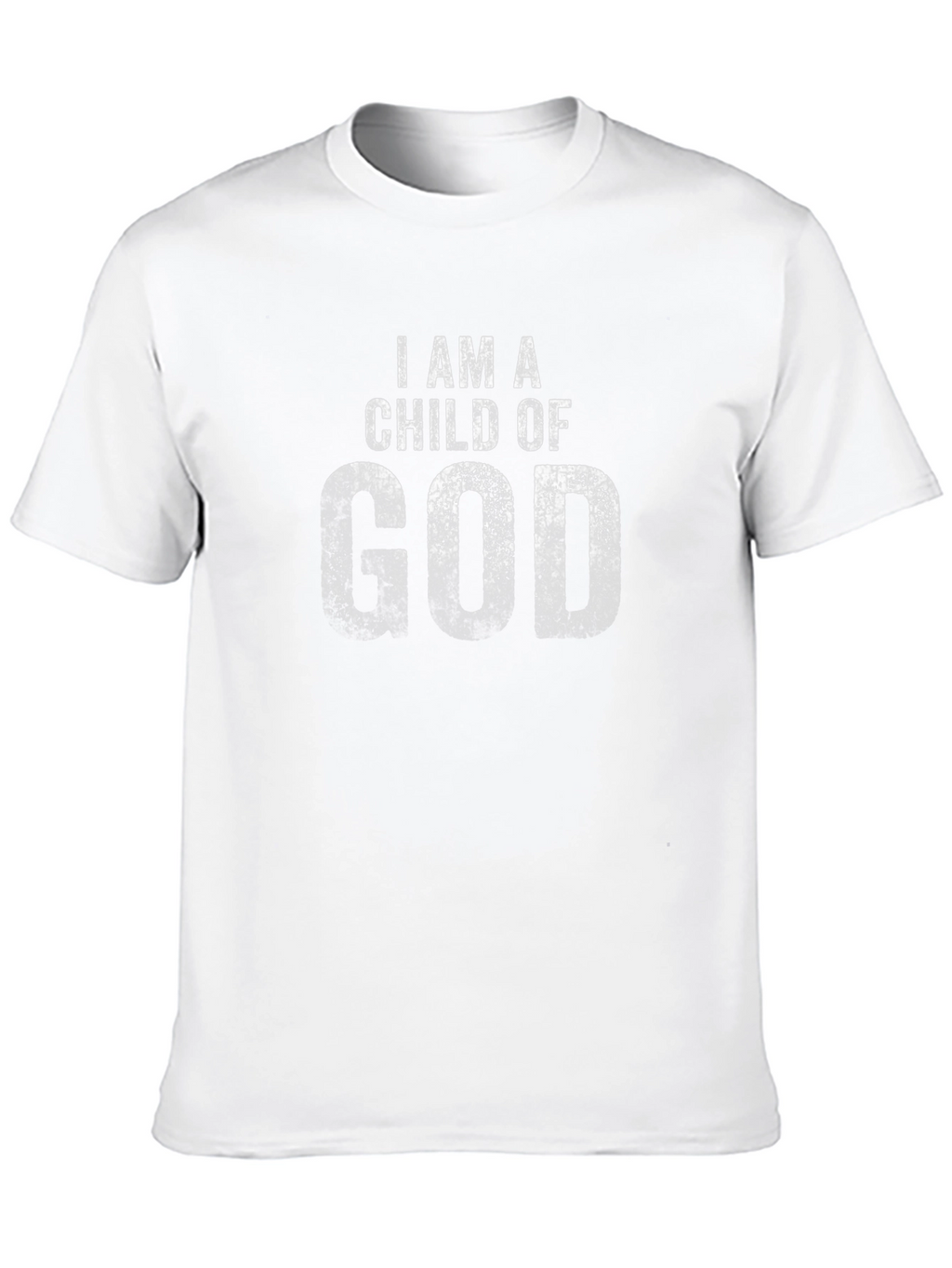 I AM A CHILD OF GOD Black T-Shirt