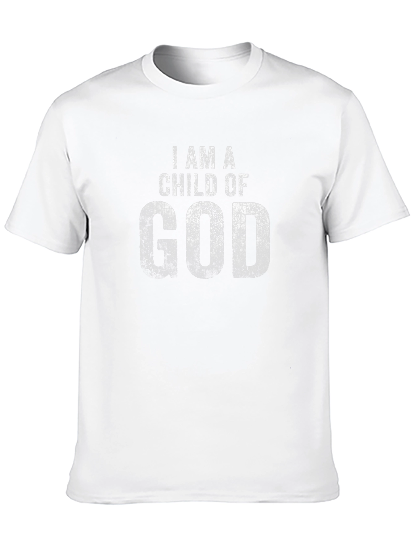 I AM A CHILD OF GOD Black T-Shirt