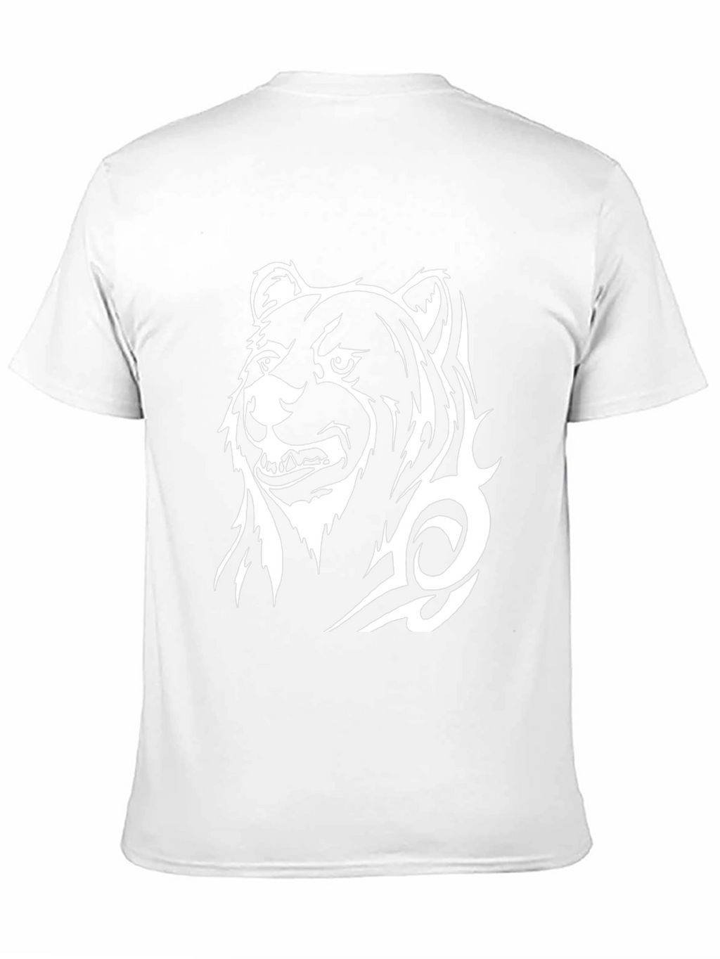 Black Bear Tribal Design T-Shirt