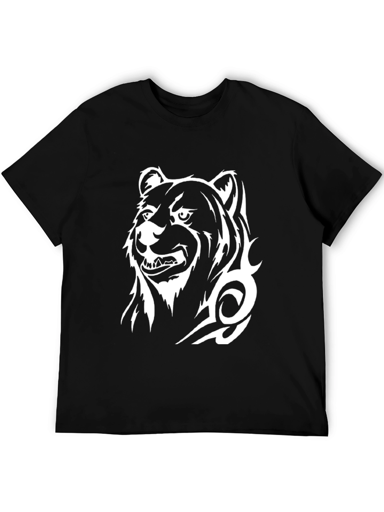 Black Bear Tribal Design T-Shirt
