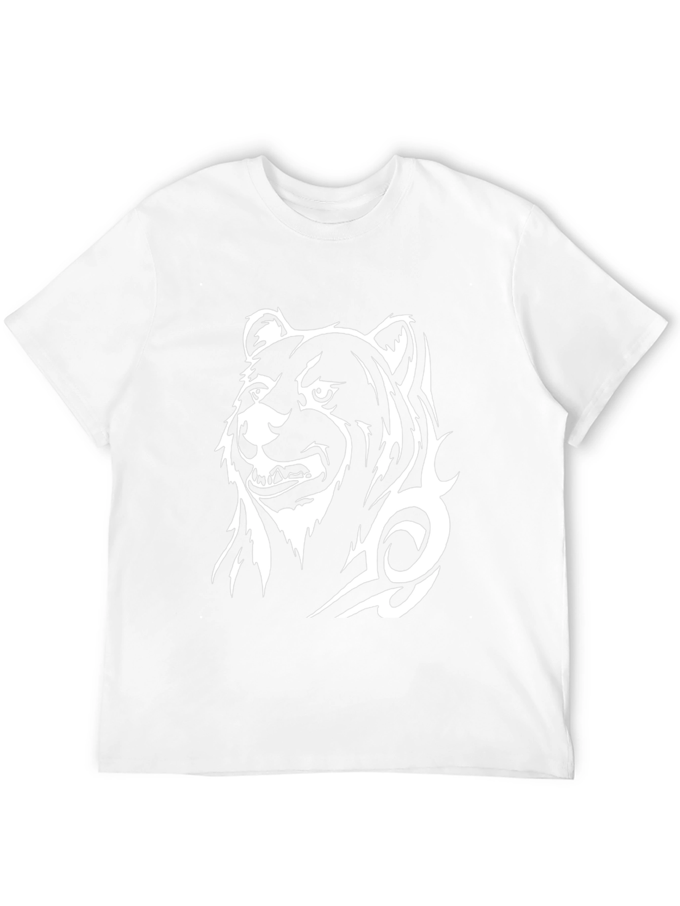 Black Bear Tribal Design T-Shirt