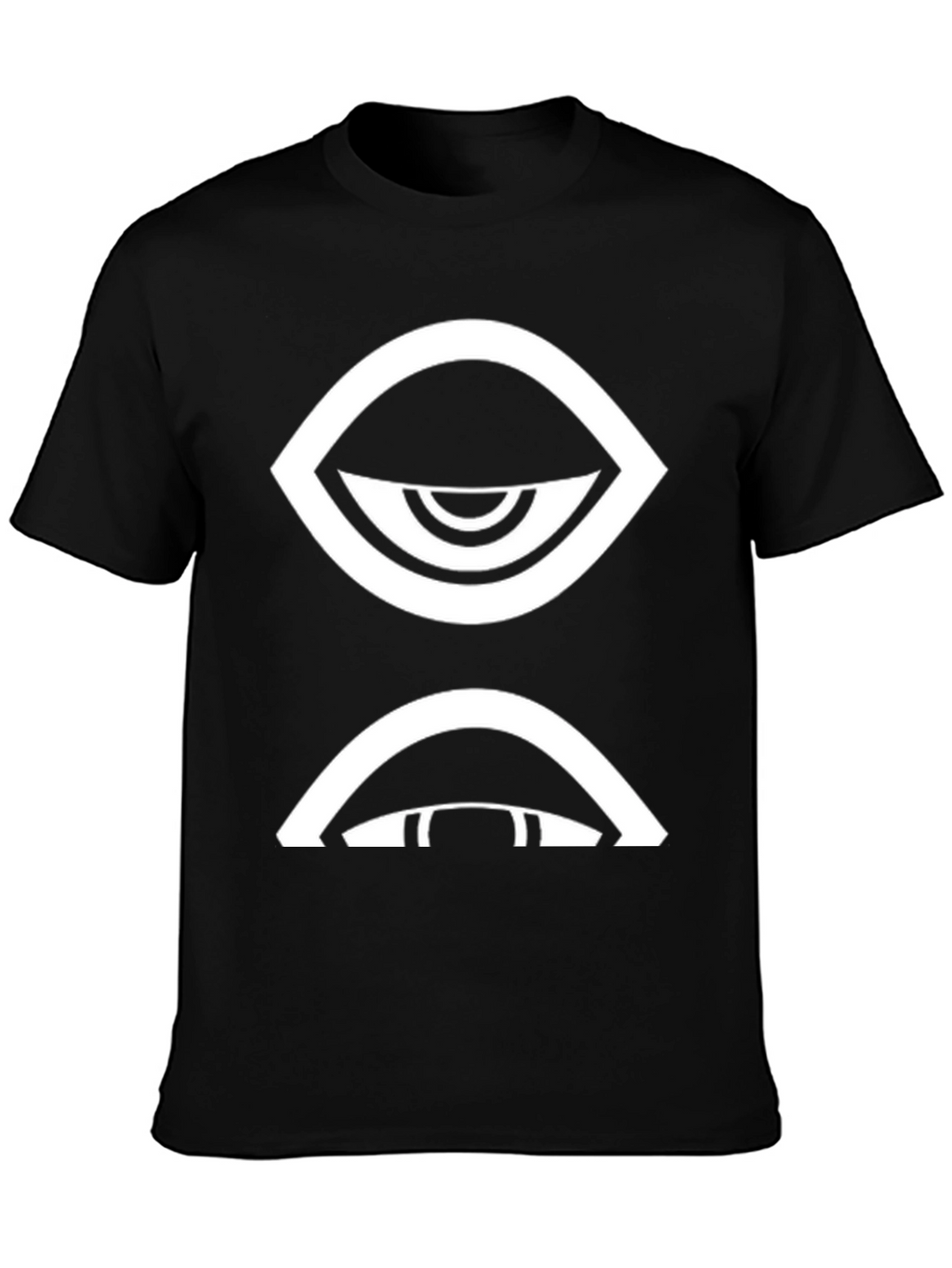 Eye Graphic Black T-Shirt
