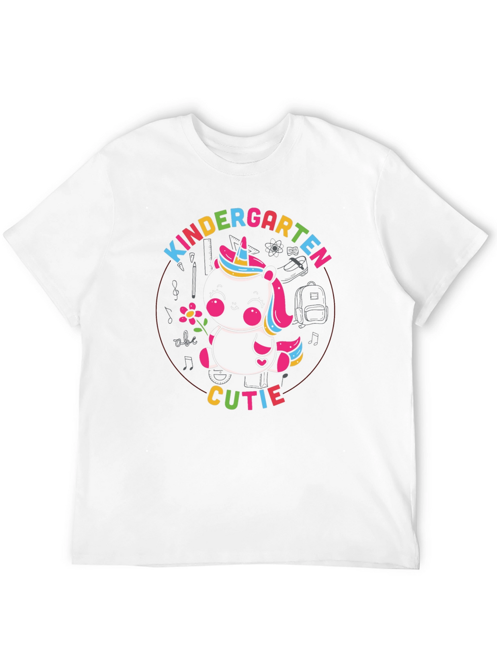 Kindergarten Cutie Unicorn Graphic Tee