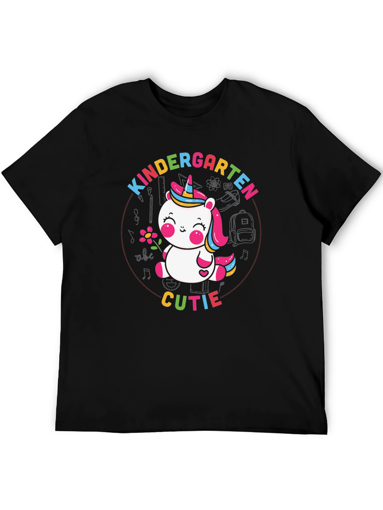 Kindergarten Cutie Unicorn Graphic Tee