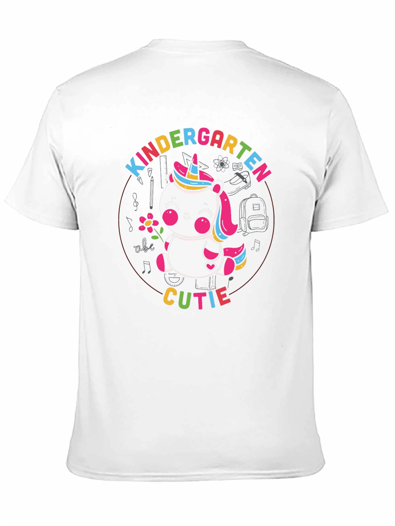 Kindergarten Cutie Unicorn Graphic Tee