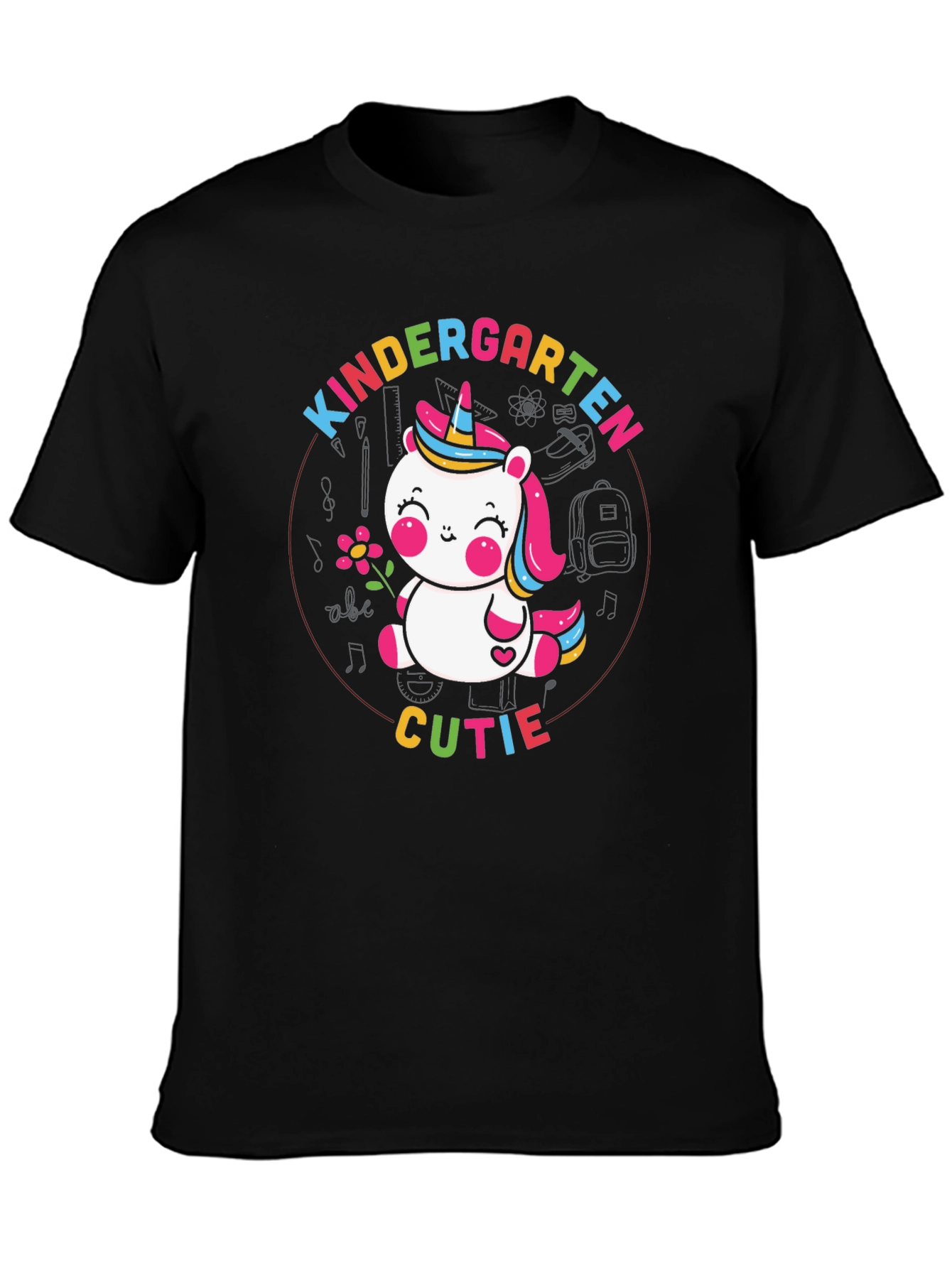 Kindergarten Cutie Unicorn Graphic Tee