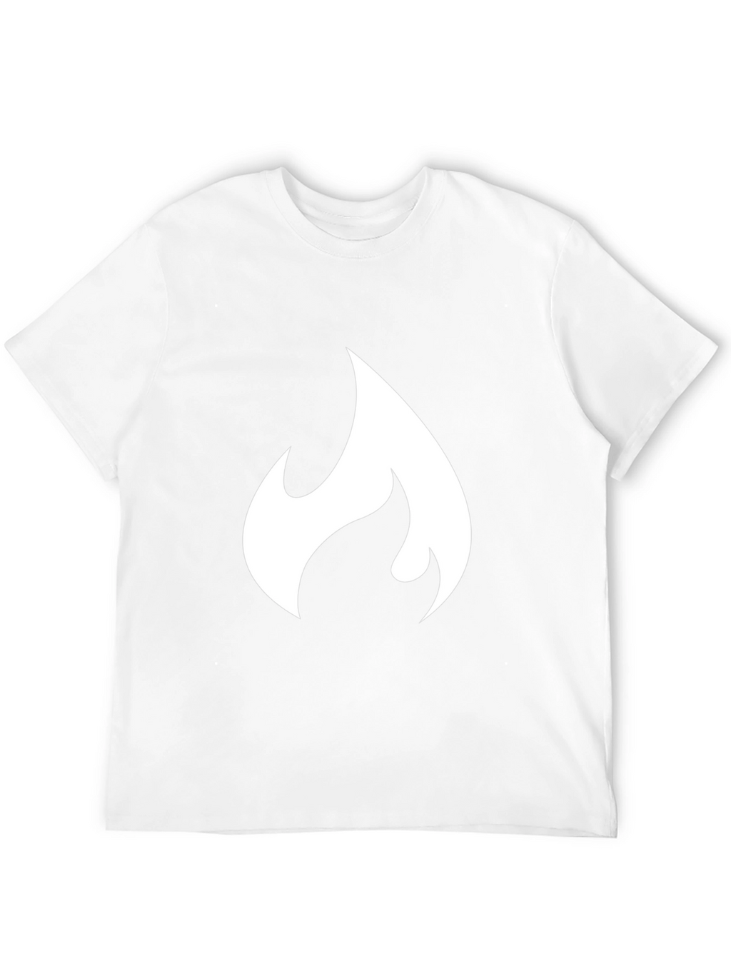 Flame Graphic Black T-Shirt