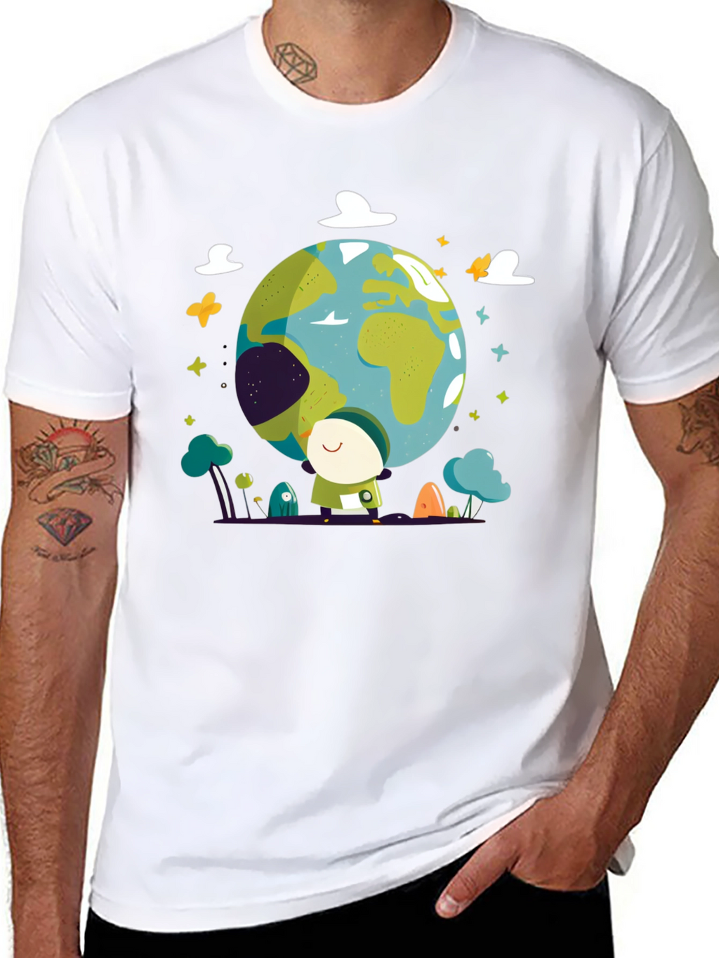Earth Day T-Shirt - Sustainable Style