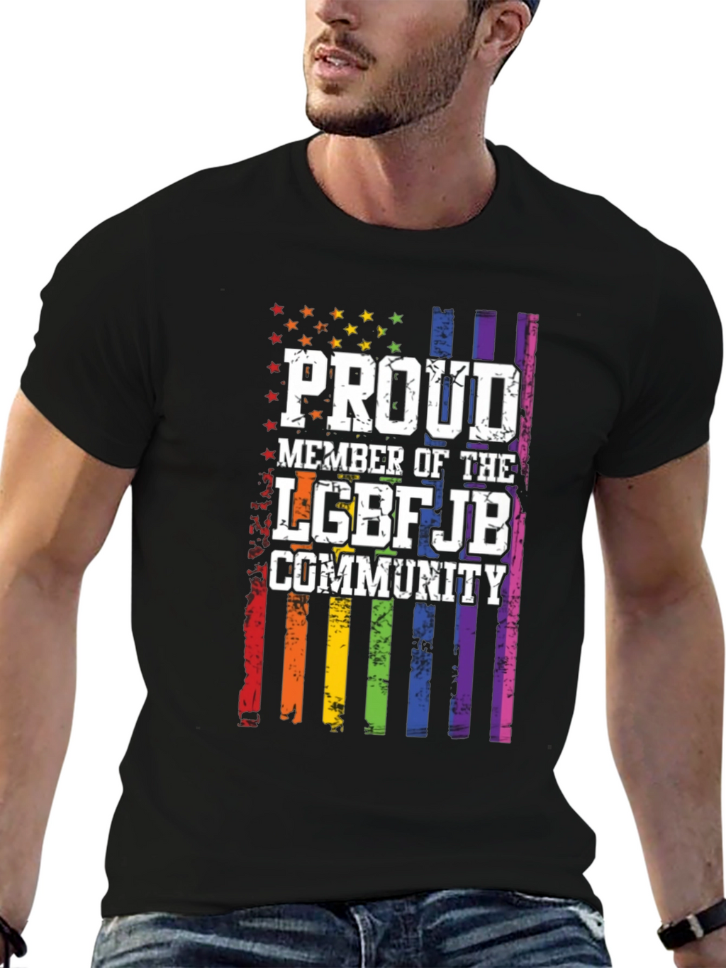 Proud LGBFJB Community Graphic Tee