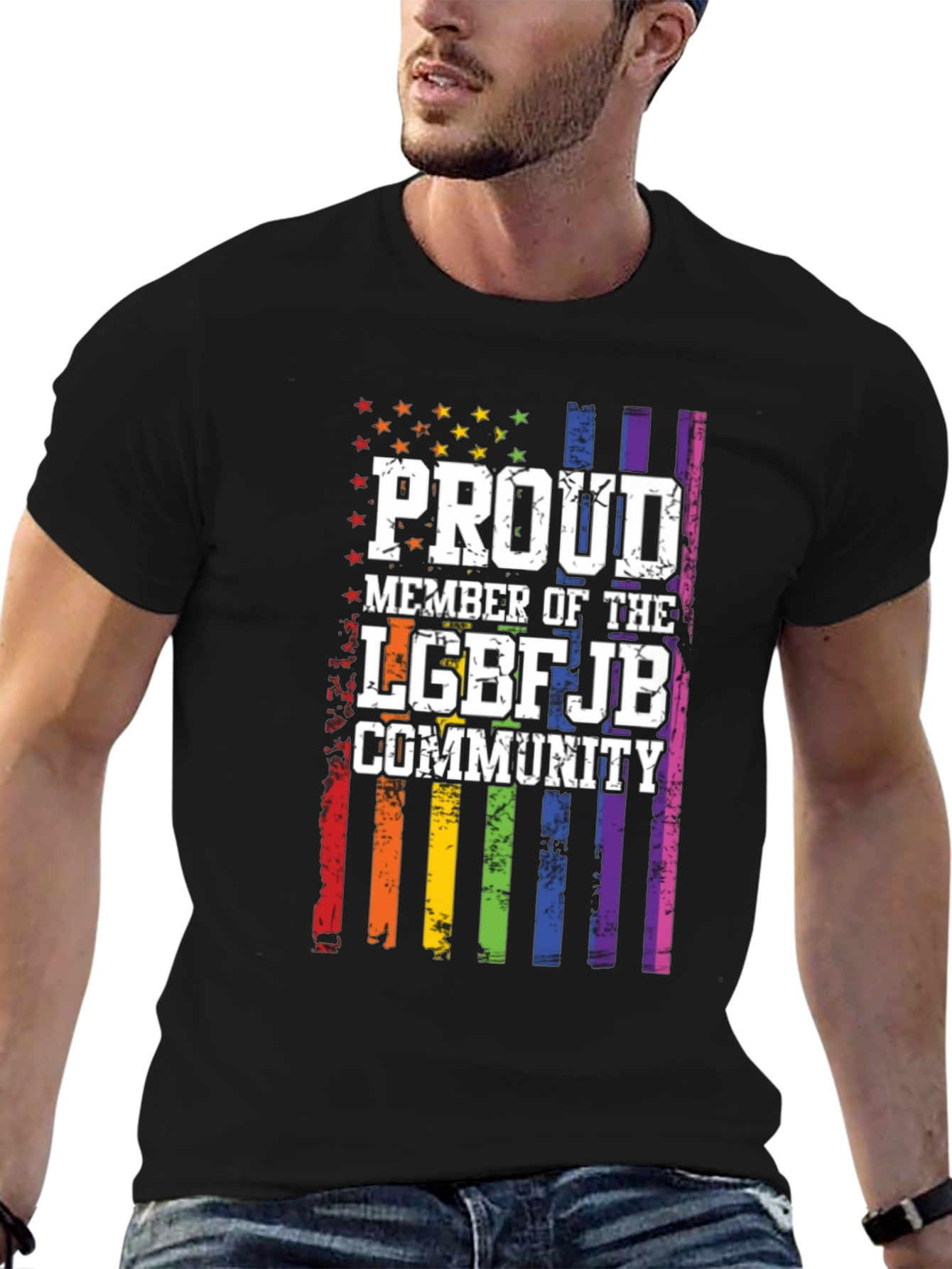 Proud LGBFJB Community Graphic Tee