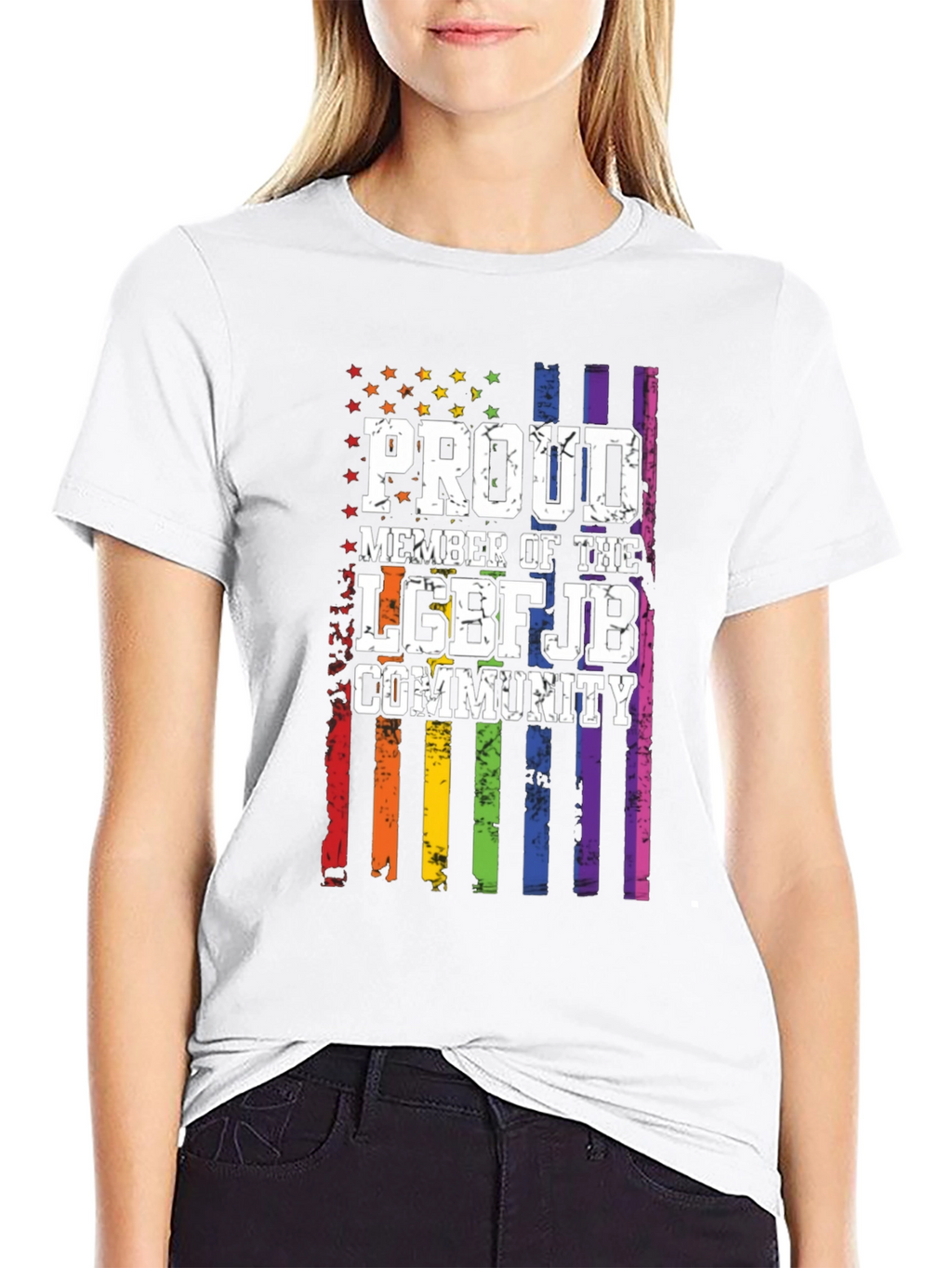 Proud LGBFJB Community Graphic Tee