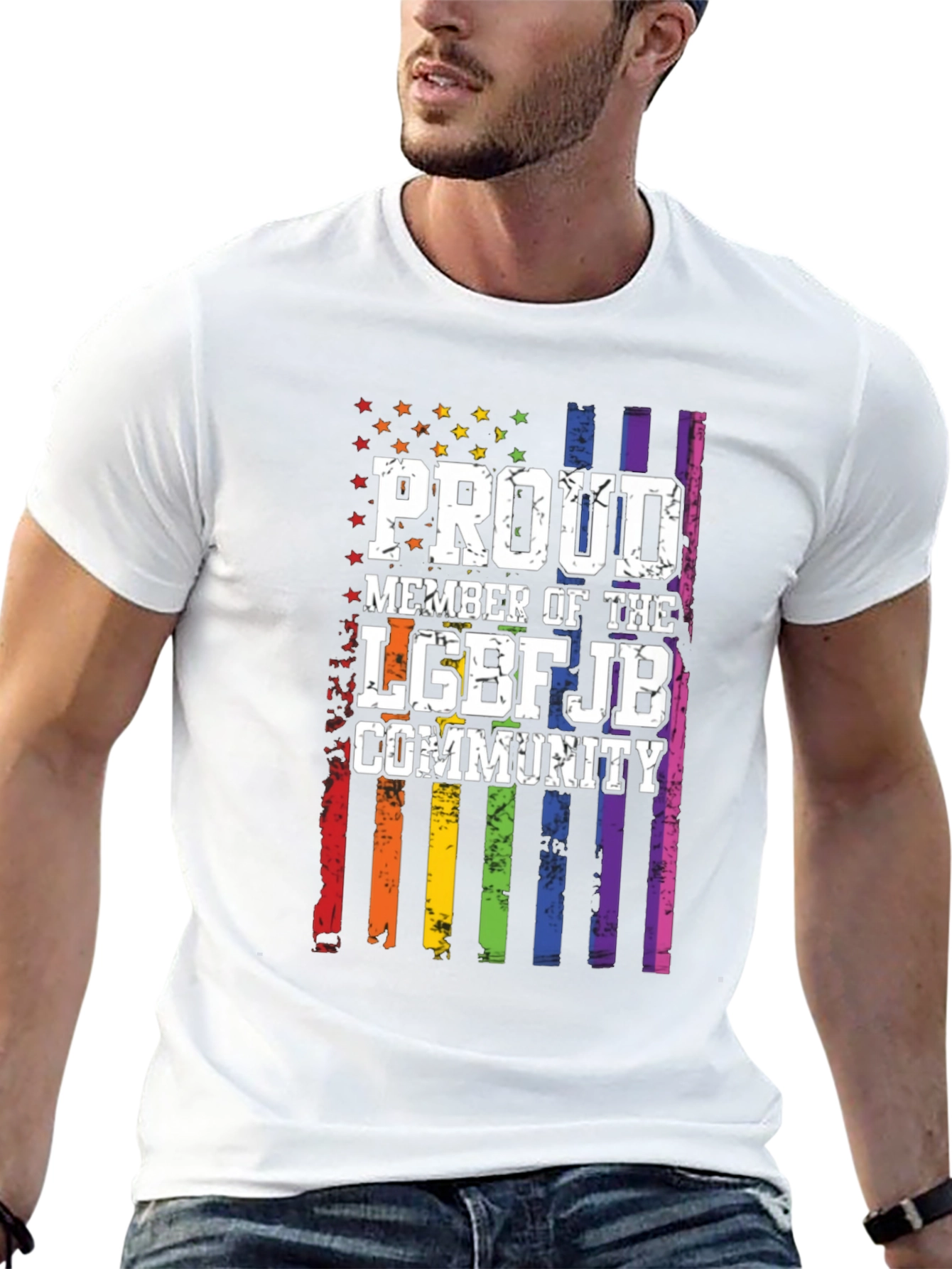 Proud LGBFJB Community Graphic Tee
