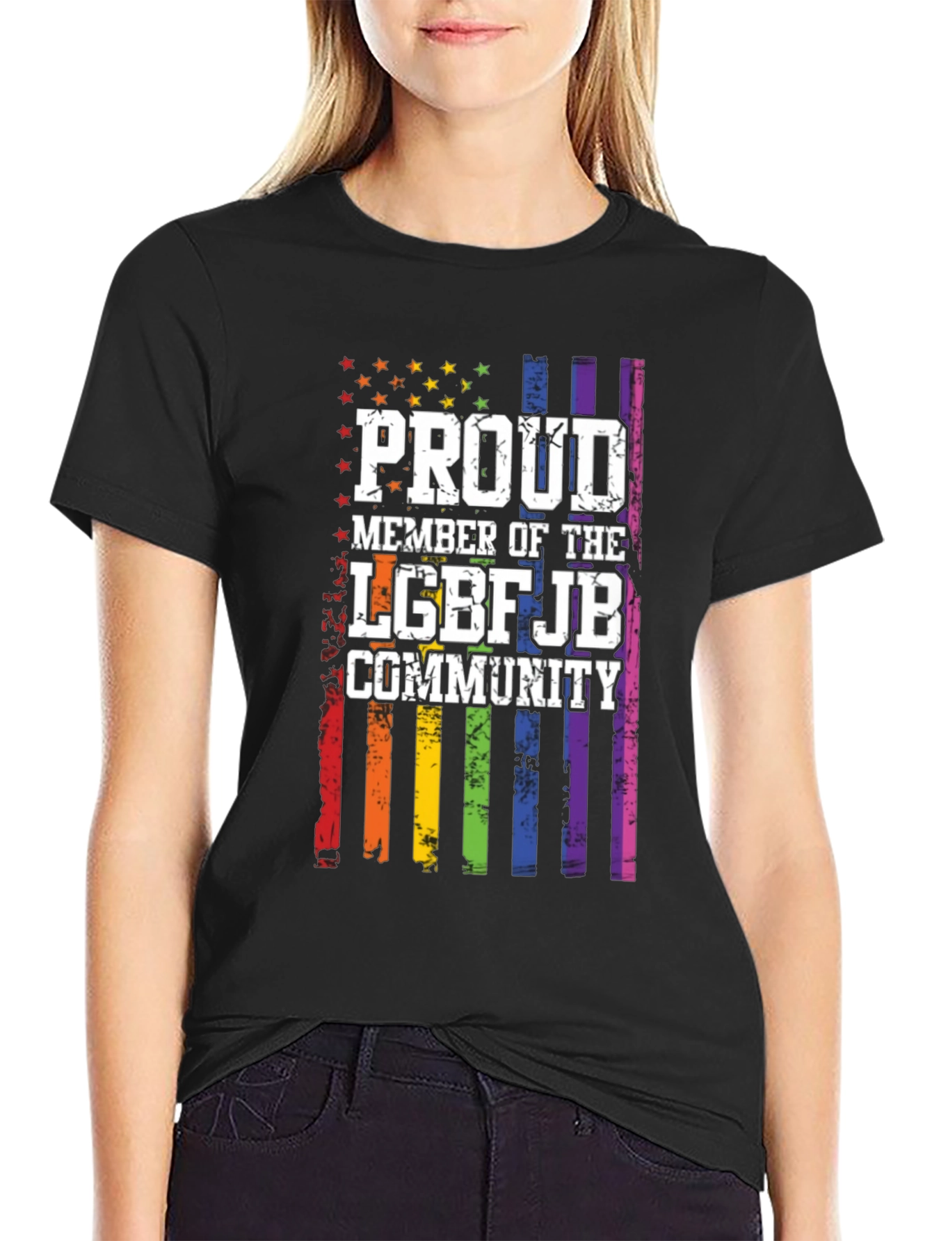 Proud LGBFJB Community Graphic Tee