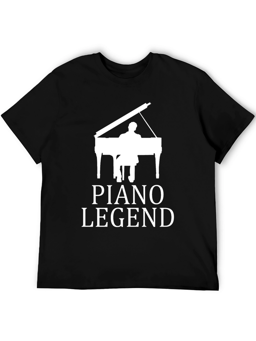 Piano Legend Graphic Tee - Musicians Gift
