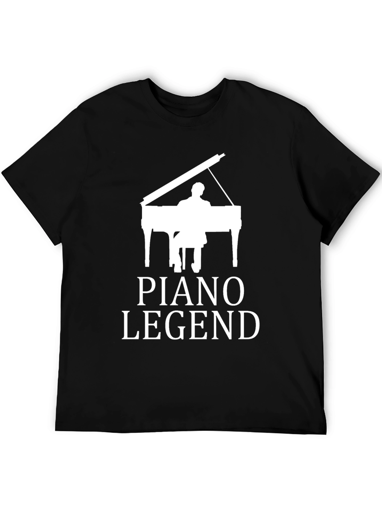 Piano Legend Graphic Tee - Musicians Gift